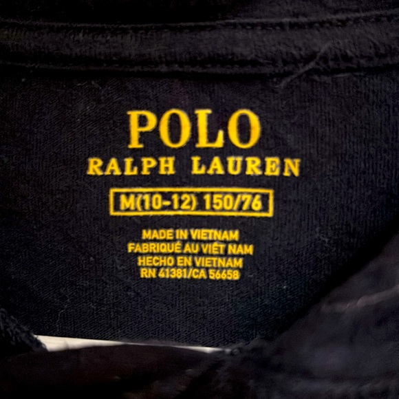 Ralph Lauren boys  t-shirt hoodie - Picture 2 of 4